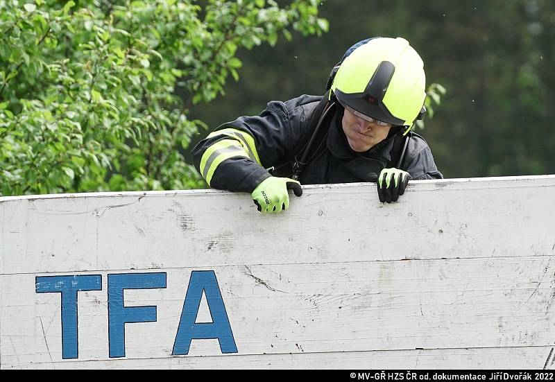 Z hasičské soutěže TFA Bohdanka.