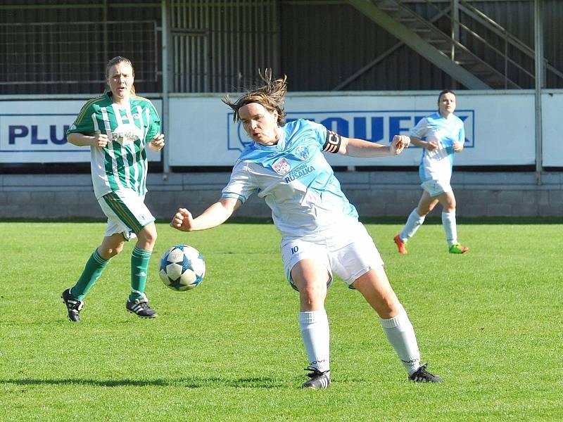 Čáslavské fotbalistky porazily Bohemians 7:3.