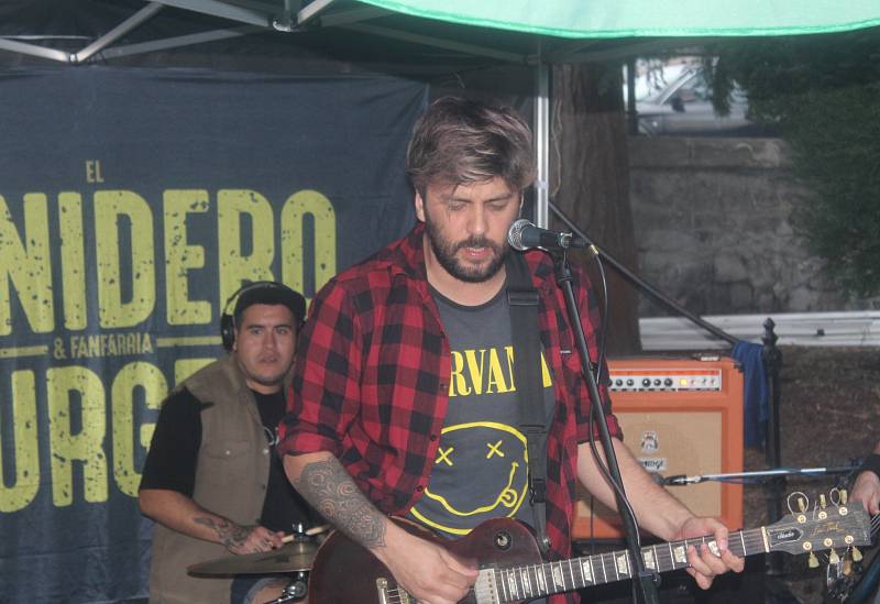 Argentinská kapela El Sonidero & Fanfarria Insurgente vystoupila v Kutné Hoře.