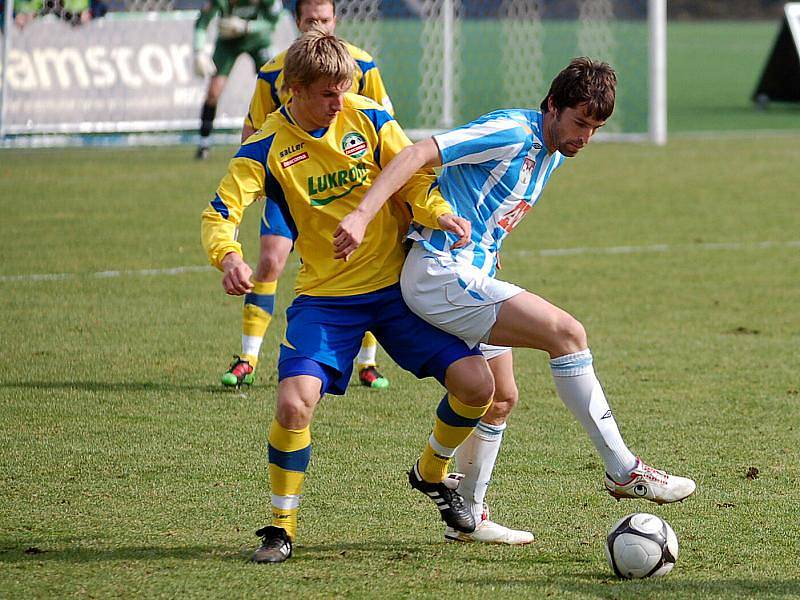 II. liga: Zenit Čáslav - Tescoma Zlín, 27. března 2011.