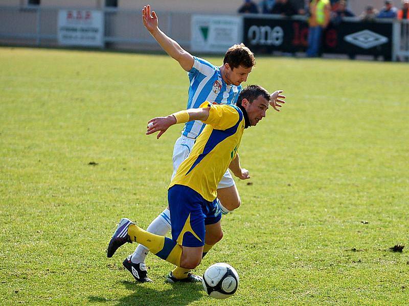 II. liga: Zenit Čáslav - Tescoma Zlín, 27. března 2011.