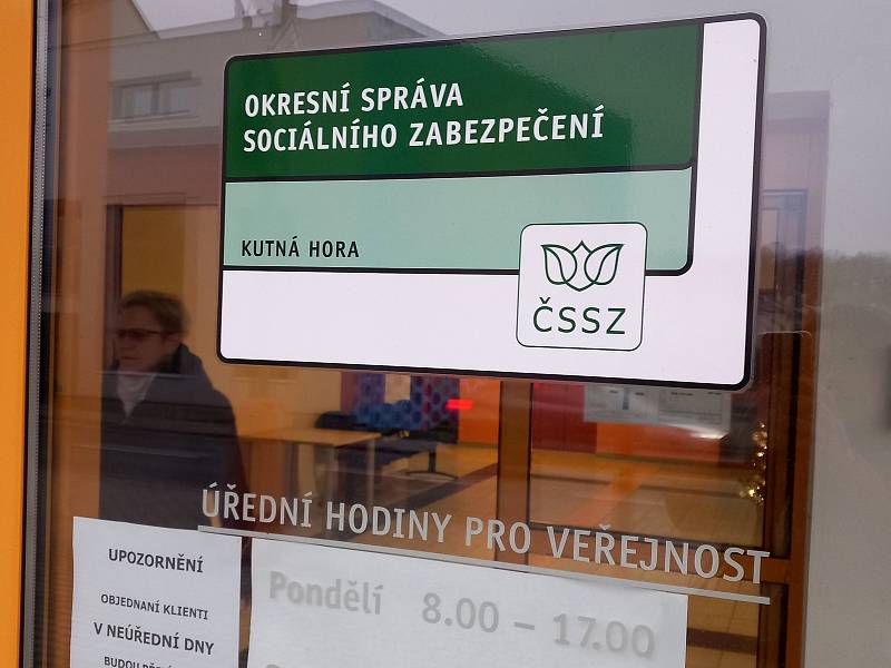 Okresní správa sociálních věcí v Kutné Hoře.