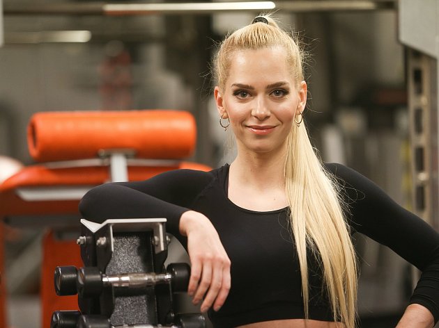 Fitness trenérka Radka Süčová.