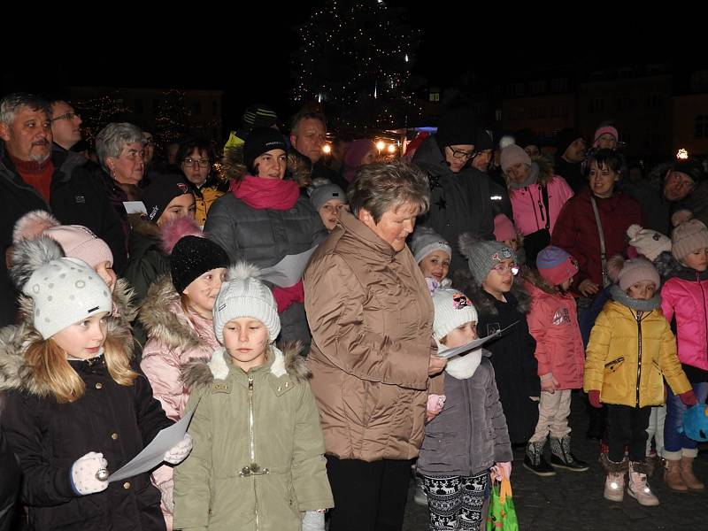 Z Česko zpívá koledy 2019 v Čáslavi.