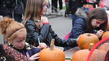 Halloweenská oslava v režii FK Čáslav.