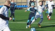 Zimní fotbalová příprava ligových mladších žáků U12: FC Slovan Havlíčkův Brod - FK Čáslav 5:19.