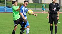 Fotbalový přípravný zápas mladších žáků U13: FK Čáslav - FK Admira Praha 13:2 (4:1, 3:1, 6:0).