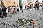 Stolpersteiny v Kutné Hoře.