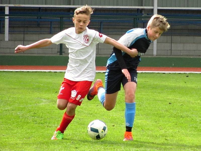 Česká liga žáků U13, čtvrtek 13. dubna 2017: FK Čáslav - FK Pardubice 2:9.