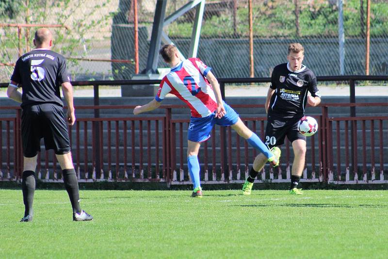 Kutná Hora se proti Berounu gólově neprosadila a prohrála 0:1.