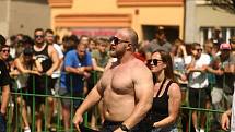 Strongman závody v Golčově Jeníkově v neděli 24. července 2021.