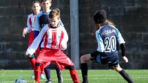 Fotbalový přípravný zápas, mladší žáci, kategorie U13: FK Čáslav - TJ Sokol Družba Suchdol 3:3 (0:1, 2:0, 1:2).