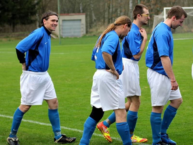 18. kolo IV. třídy, sk. B: Zruč n. S. B - Červené Janovice 2:0, 20. dubna 2013.