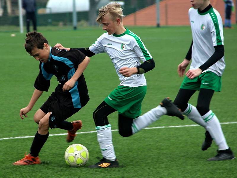 Česká fotbalová liga mladších žáků U13: FC Hlinsko - FK Čáslav 6:3.