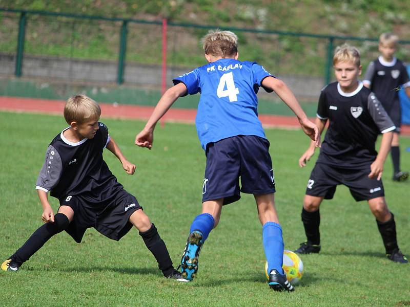 Česká fotbalová liga mladších žáků U12: FK Čáslav - SK Vysoké Mýto 2:9.