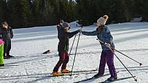 Školní lyžařský výcvik. Ilustrační foto.