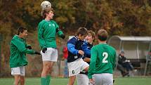 Fotbal: Ml. dorost K. Hora - SK Kladno B 2:3, neděle 1. listopadu 2009