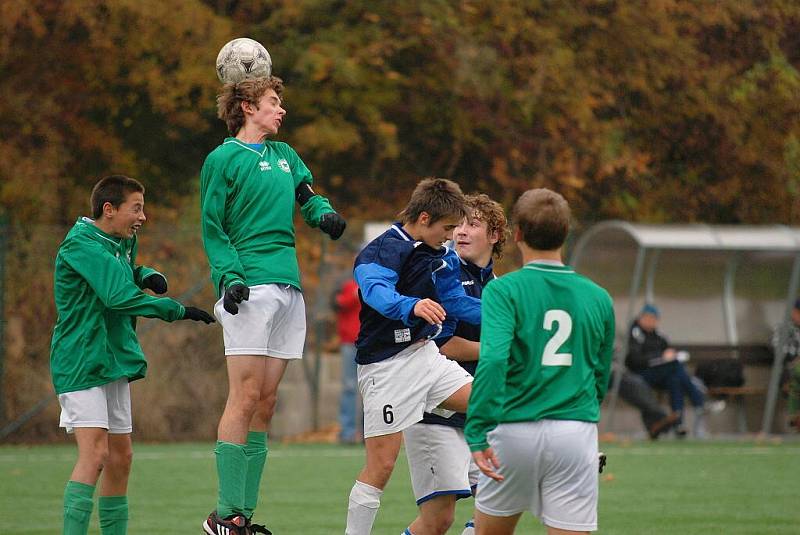 Fotbal: Ml. dorost K. Hora - SK Kladno B 2:3, neděle 1. listopadu 2009