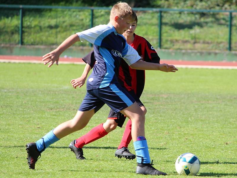 Česká fotbalová liga mladších žáků U13: FK Čáslav - MFK Chrudim 0:17.