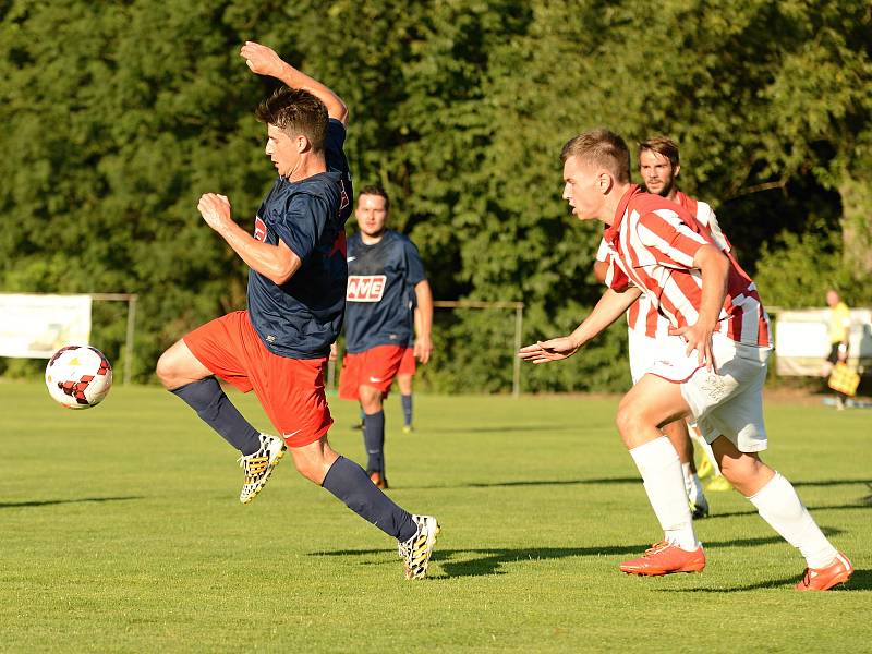 Fotbalisté Kutné Hory se v Tupadlech hodně natrápili, ale nakonec zápas 1. kola krajského poháru vyhráli 4:3.