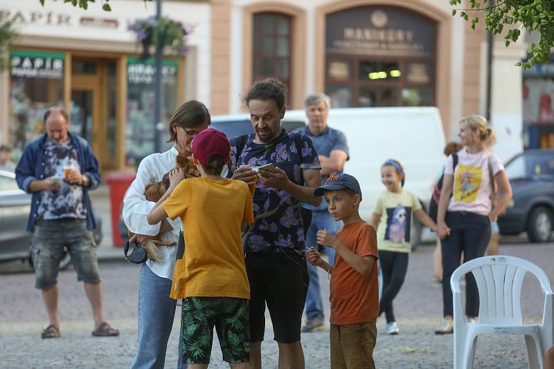 Koncert kapely Oliverova dálka v Kutné Hoře v pondělí 1. srpna 2022.