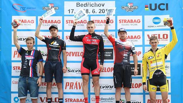 Cyklista KC Kutná Hora vyhrál na Českém poháru horských kol v Bedřichově sprinty i kategorii Expert v závodě cross country. Foto: archiv J. Kavalíra