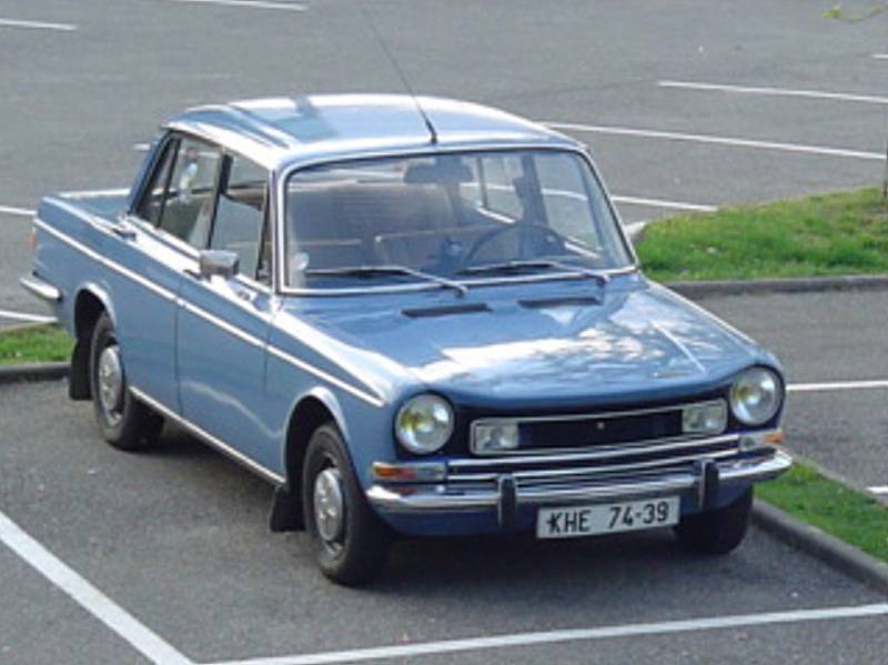 Simca 1301 Special (rok výroby 1972) Ivana Karlovského z Kutné Hory.