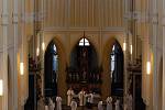 Slavnostní bohoslužba u příležitosti požehnání katedrály Nanebevzetí Panny Marie a sv. Jana Křtitele v Sedlci.