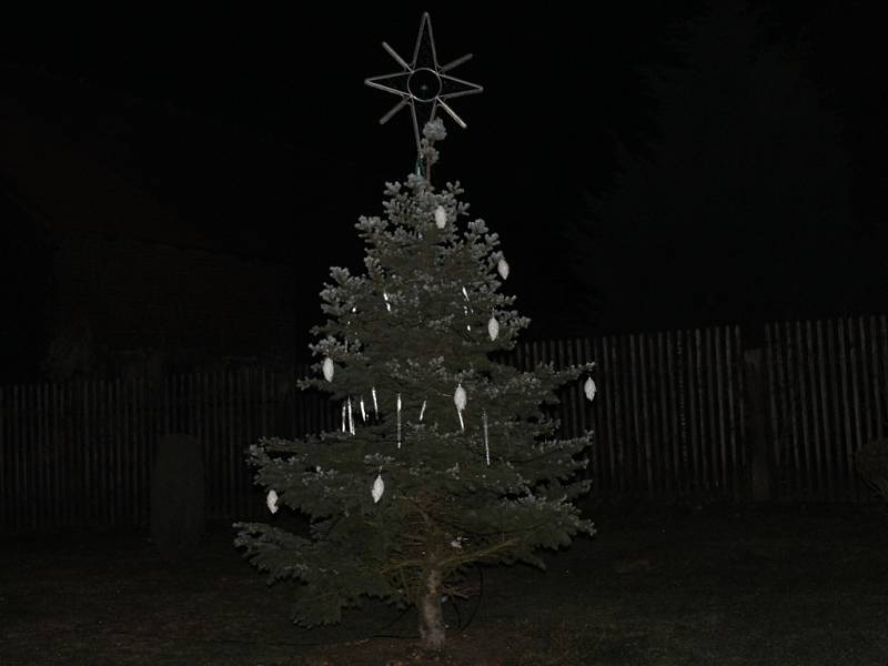 Zdobení perníčků a rozsvěcení vánočního stromu 2016