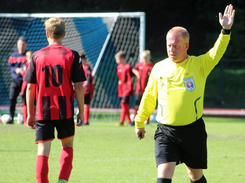 Česká fotbalová liga mladších žáků U13: FK Čáslav - MFK Chrudim 0:17.