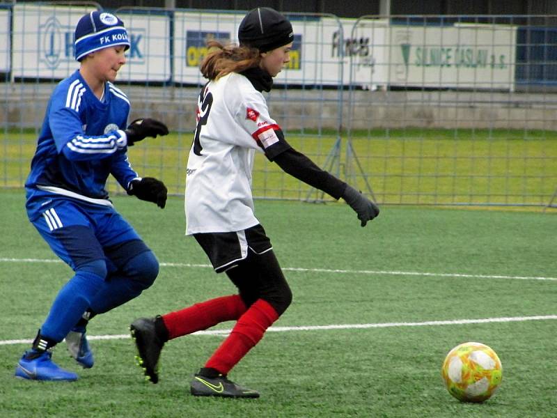 Fotbalový přípravný zápas, mladší žáci, kategorie U13+U12: FK Čáslav - SK Sparta Kolín 8:5 (1:0, 2:2, 5:3).