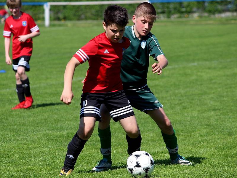 Fotbalový mistrovský turnaj starších přípravek ve Vrdech: FK Čáslav – TJ Jiskra Zruč nad Sázavou 10:1.