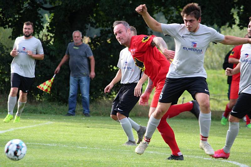 Fotbalová III. třída: FK Záboří nad Labem - TJ Sokol Červené Janovice 4:2 (2:1).