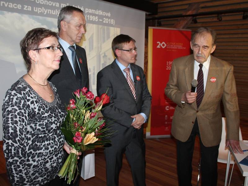 Slavnostní zakončení oslav 20. výročí vstupu Kutné Hory do UNESCO v galerii GASK.