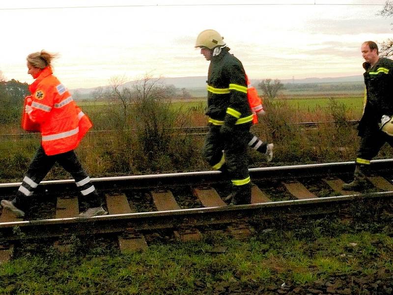 Tragická železniční nehoda u Sandberku
