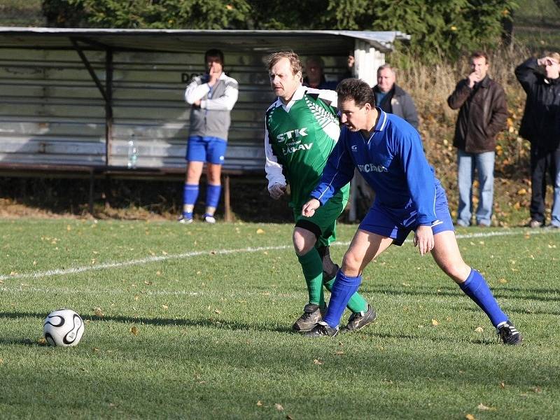 Fotbal III. třída: Suchdol B - Horky 4:1, neděle 9. listopadu 2008