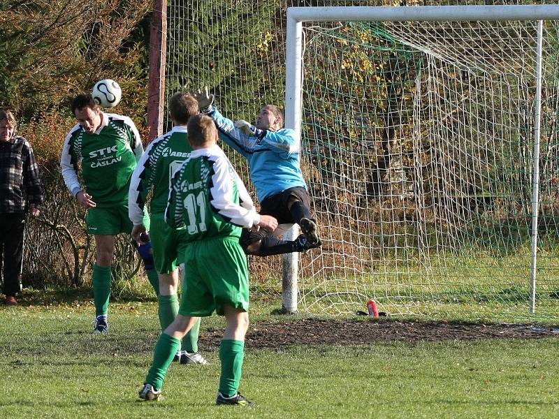 Fotbal III. třída: Suchdol B - Horky 4:1, neděle 9. listopadu 2008