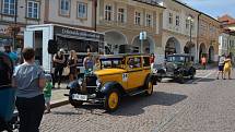 Veterán Rallye Kutná Hora v neděli.