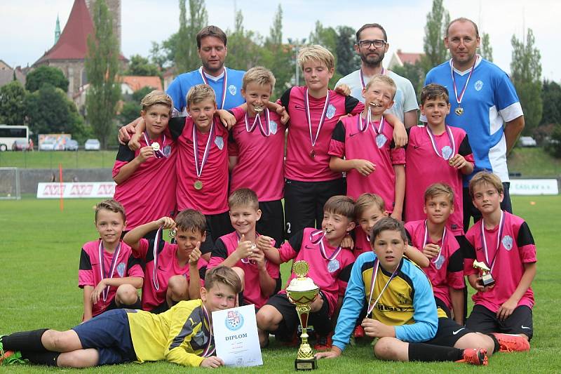 Z krajského finále starších přípravek v Čáslavi - 1. místo: FK Čáslav.