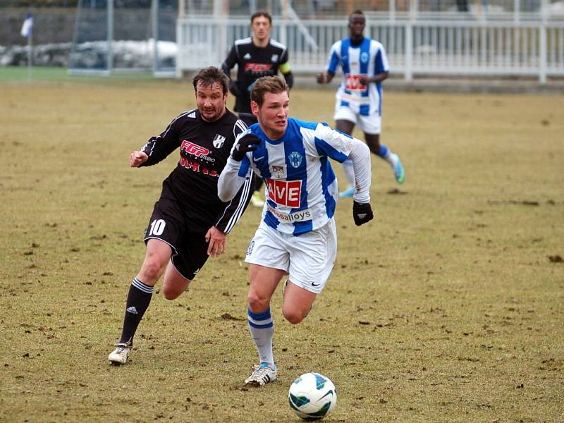 Fotbalová národní liga: Čáslav - HFK Olomouc, 7. dubna 2013.