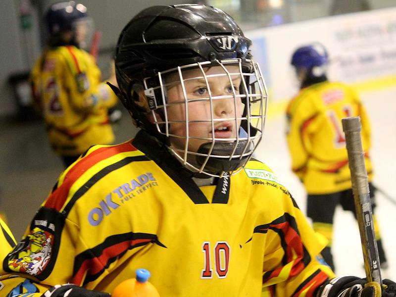 Hokejové mistrovské utkání krajské ligy mladších žáků: SK Sršni Kutná Hora - HC Benátky nad Jizerou 2:5 (1:1, 1:2, 0:2).