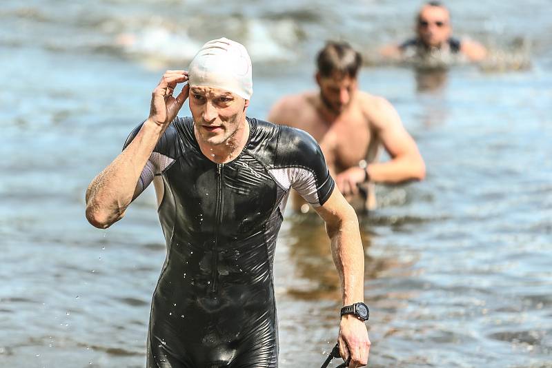 Z 12. ročníku terénního triatlonu 'Welas Triatlák' u Velkého rybníka.