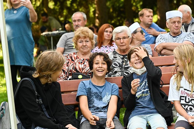 Z Vodáckého festivalu ve Zruči nad Sázavou v sobotu 4. září 2021.