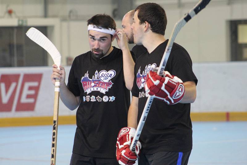 Hokejisté Čáslavi porazili All Star tým Šíša Cupu 5:4.