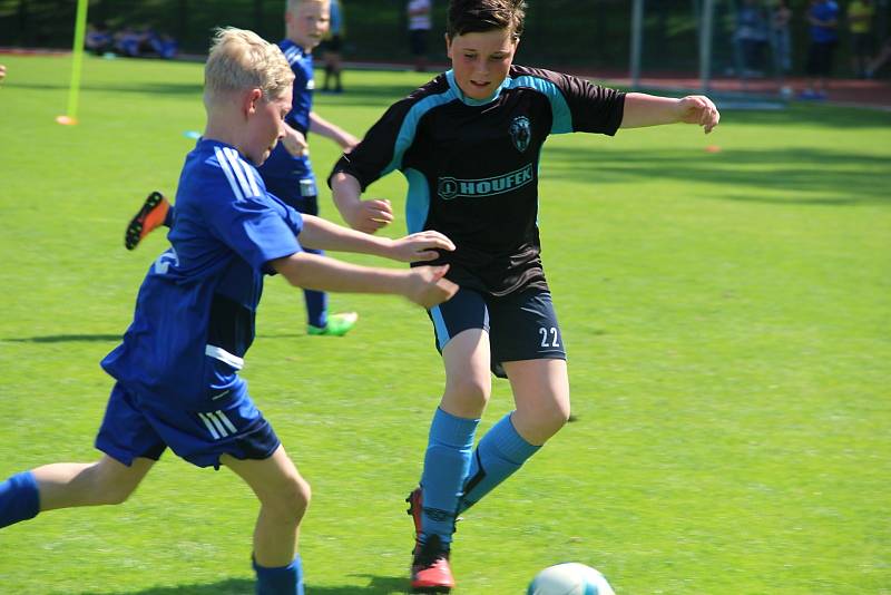 Česká fotbalová liga mladších žáků U12: FK Čáslav - SK Sparta Kolín 15:2.