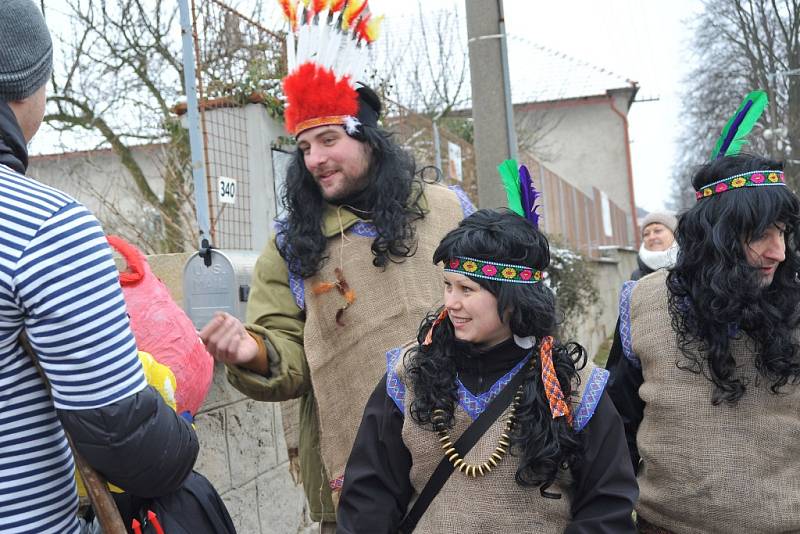 V Malešově se konal tradiční masopust