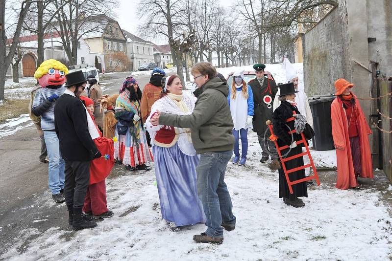 V Malešově se konal tradiční masopust