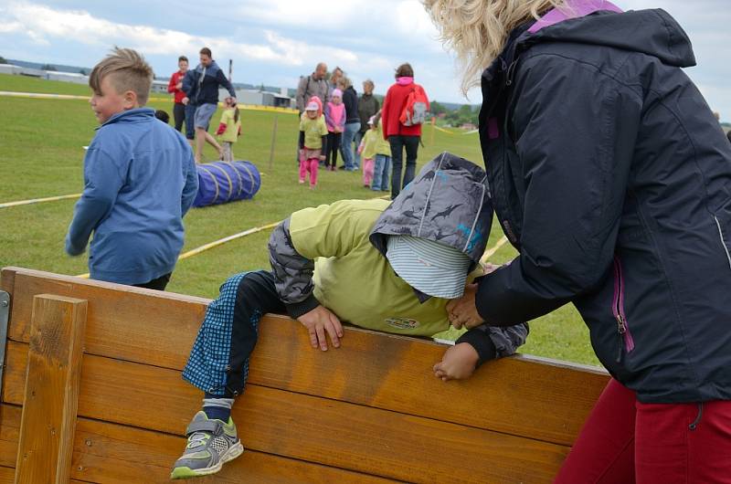 Sportovní klání mateřinek ve Zbraslavicích