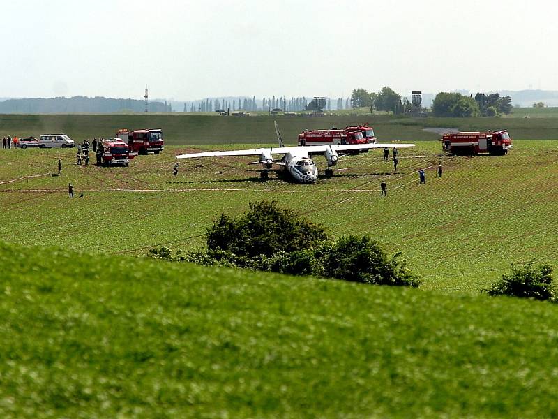 Havárie letadla Čáslav. 23.5. 2012