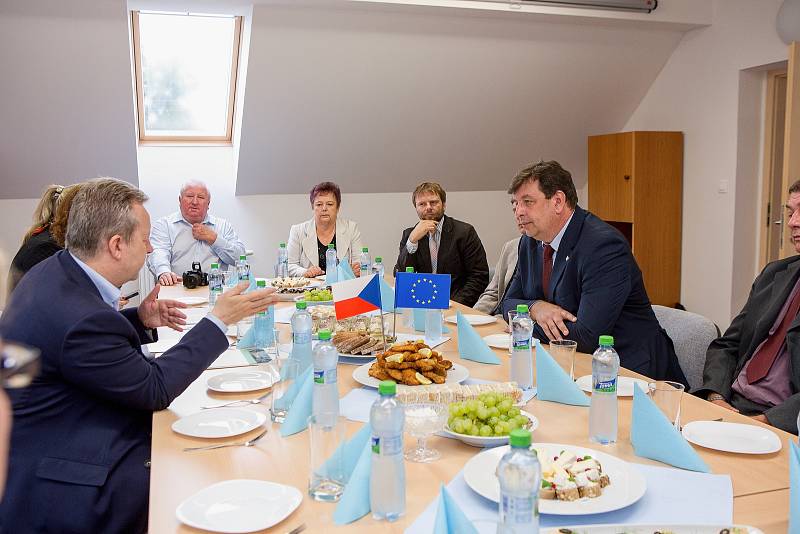 Starkoč navštívil ministr životního prostředí Richard Brabec